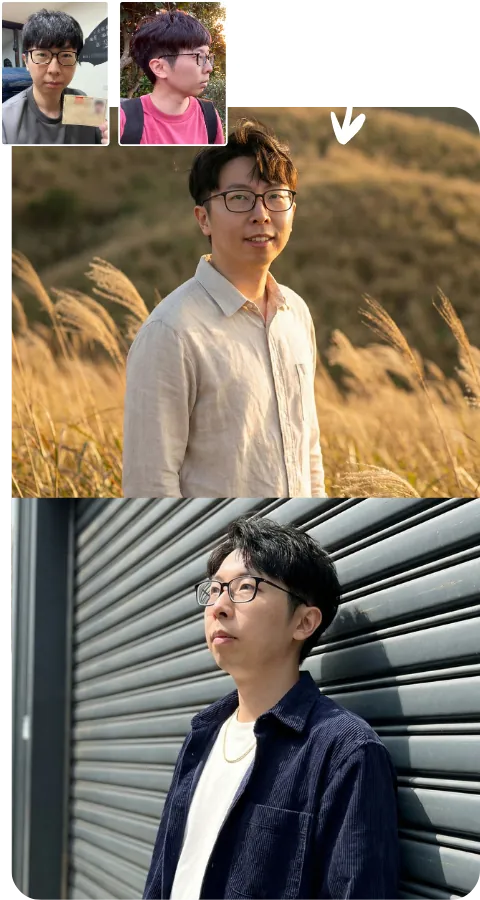 AI 照片效果展示 - 使用者 1